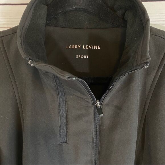 LARRY LEVINE SPORT WOMEN'S BLACK JACKET,COAT - Picture 3 of 10